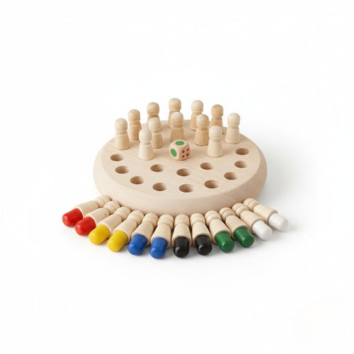 Wooden Memory Match Stick Chess Game