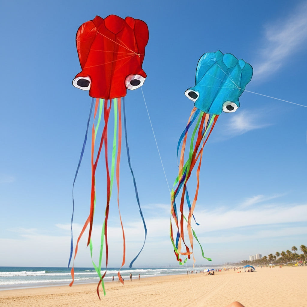 4-Meter Frameless Soft Octopus Kite