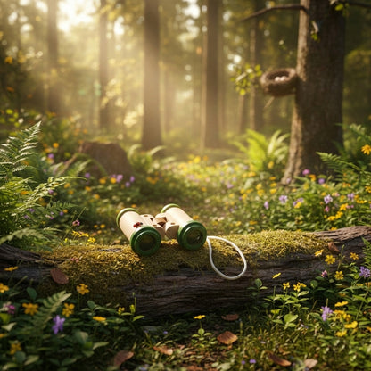 Wooden Outdoor Explorer Binoculars for Kids